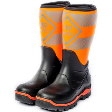 Сапоги ПУ/Нитрил С920 NEO BOOTS (ТЗРО) мужские, комп. подн и кевл.стел, утеплен., оранжевые (-30°С)