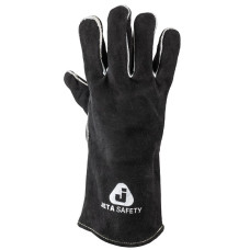 Сварочные краги c подкладкой Jeta Safety Ferrus Wide JWK1301 черные