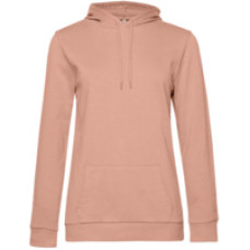 Толстовка с капюшоном женская Hoodie, бежевая (nude)