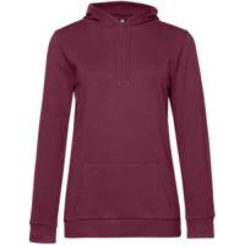 

 
Толстовка с капюшоном женская Hoodie, бордовая