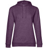 

 
Толстовка с капюшоном женская Hoodie, фиолетовый меланж