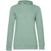 

 
Толстовка с капюшоном женская Hoodie, серо-зеленая