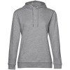 

 
Толстовка с капюшоном женская Hoodie, серый меланж