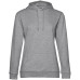 

 
Толстовка с капюшоном женская Hoodie, серый меланж
