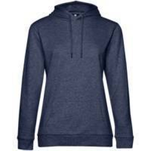 

 
Толстовка с капюшоном женская Hoodie, синий меланж