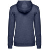 

 
Толстовка с капюшоном женская Hoodie, синий меланж