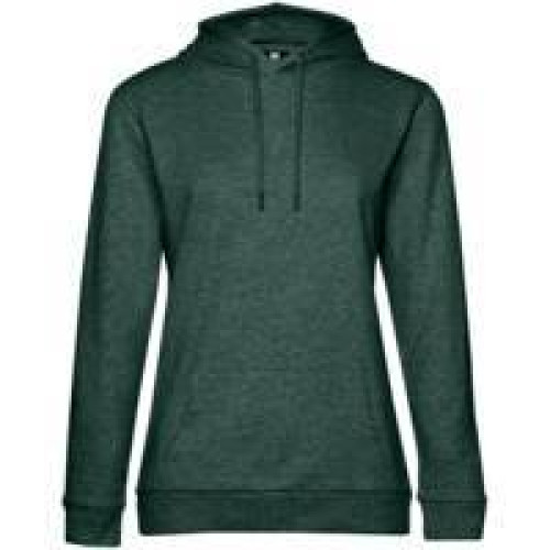 

 
Толстовка с капюшоном женская Hoodie, темно-зеленый меланж