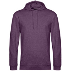 Толстовка с капюшоном унисекс Hoodie, фиолетовый меланж