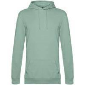 Толстовка с капюшоном унисекс Hoodie, серо-зеленая