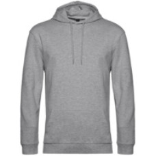 Толстовка с капюшоном унисекс Hoodie, серый меланж