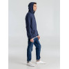

 
Толстовка с капюшоном унисекс Hoodie, синий меланж