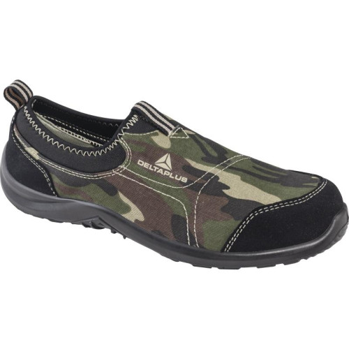 

 
Туфли комбинированные из поликоттона с МП MIAMI S1P CAMO SRC Delta Plus камуфляж MIAMISPKA