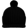 

 
Вязаная шапка с козырьком Peaky, черная