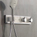 Термостат Hansgrohe RainSelect 15356600 для 3 потребителей, черный хром