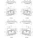 Раковина мебельная Ravak 10° 55 XJIP1155000 белая