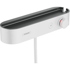 Термостатический смеситель для душа Hansgrohe ShowerTablet Select 400 матовый белый 24360700