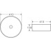 Раковина накладная BelBagno 45 BB1315-H301 черная