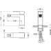 Смеситель для биде Timo Selene 2062/17F золото матовое