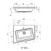 Раковина мебельная Ravak 10° 65 XJIL1165000 белая