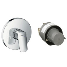 Смеситель для душа Hansgrohe Logis (внешняя и скрытая часть) 71666000