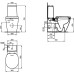 Чаша напольного унитаза Ideal Standard Connect E781801