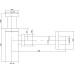 Сифон для раковины Timo 959/03L черный