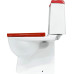 Напольный унитаз Sanita Luxe Best Color с бачком и микролифтом WC.CC/Best/2-DM/RED.G/S1